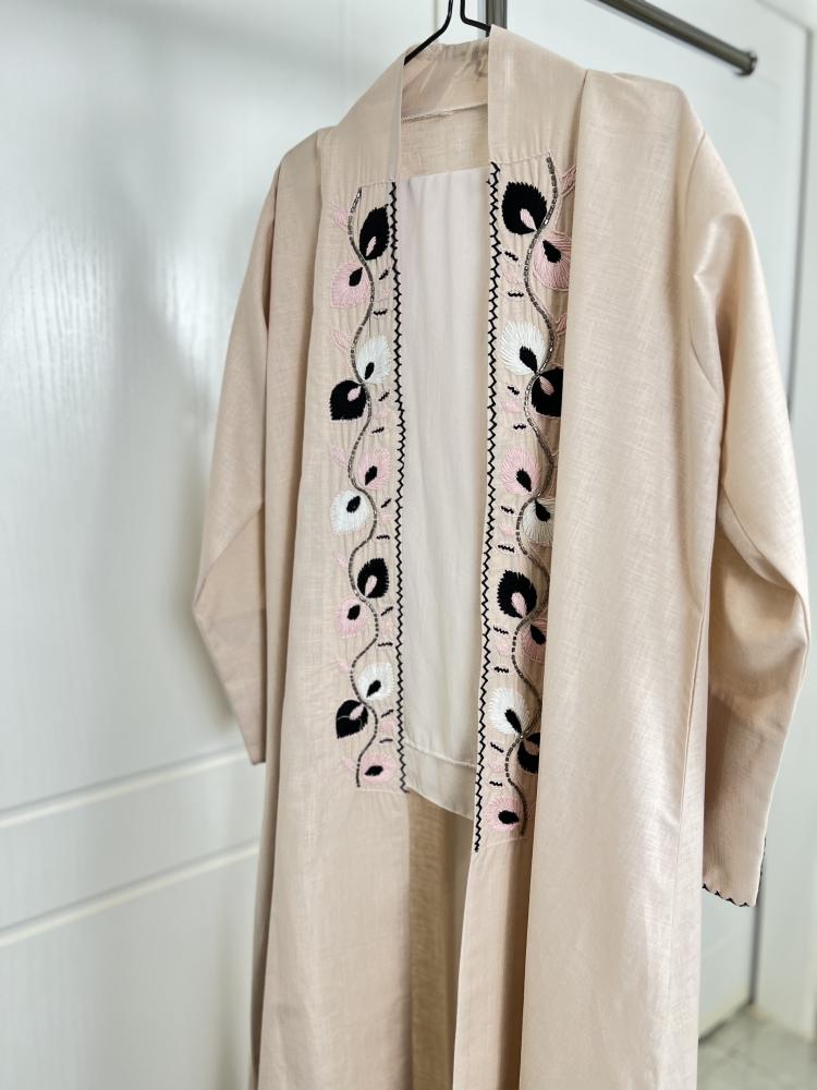 لنن زهري فاتح | Baby Pink Linen