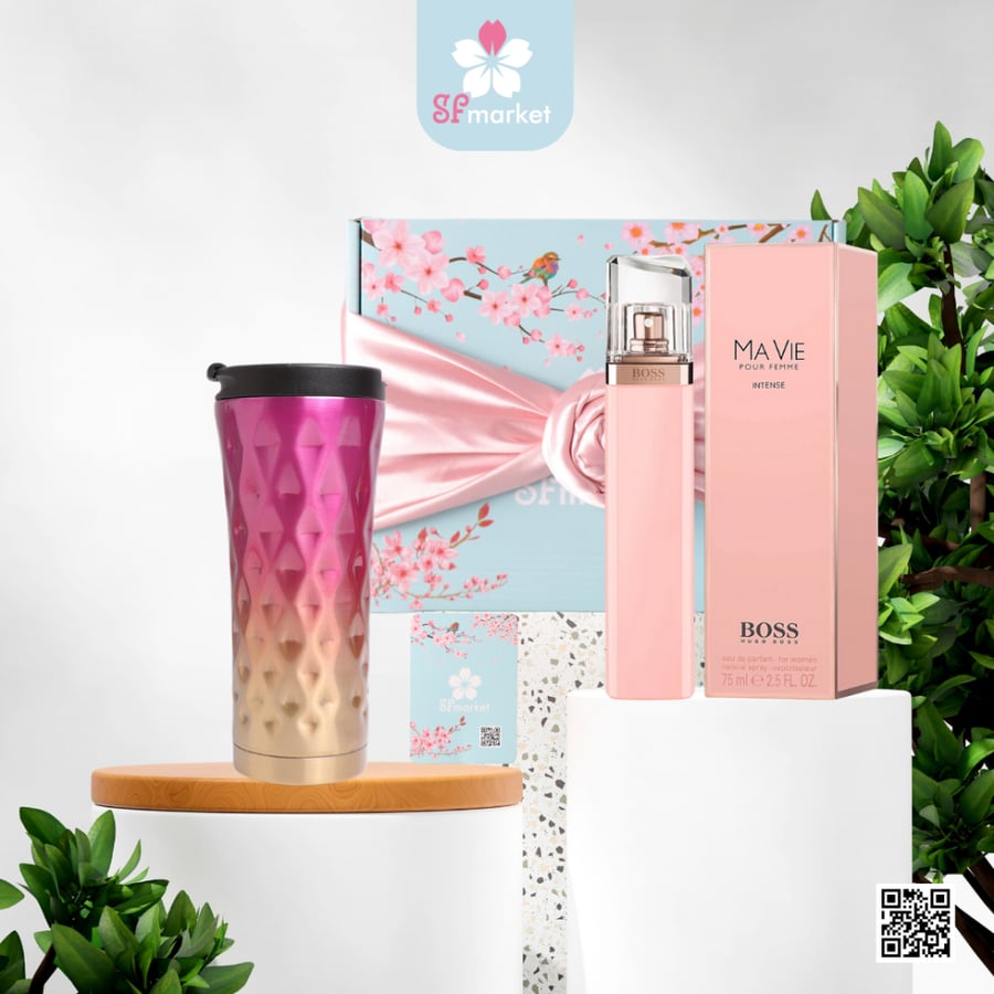 عطر بوس ماڤي انتينس مع كوب حراري wg006