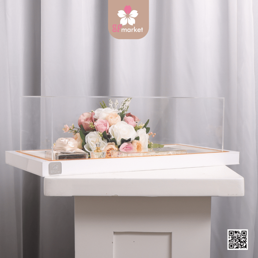 صندوق مهر إكرليك مع طباعة الاسماء DB031