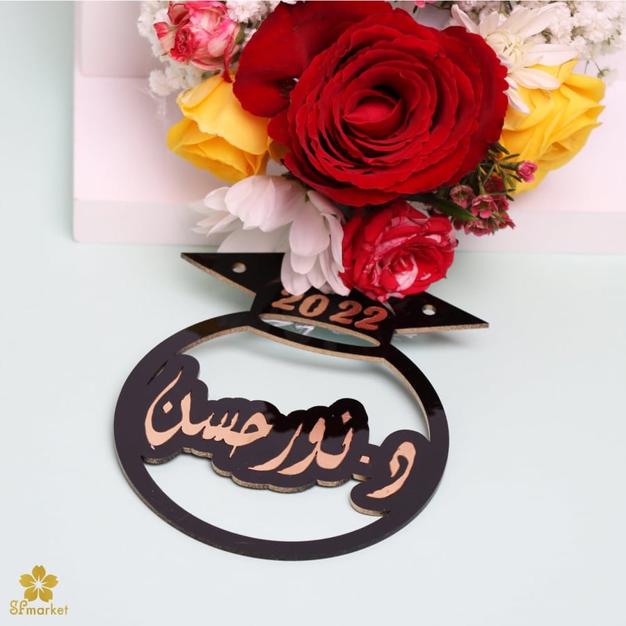 قلادة ورد طبيعي Q015