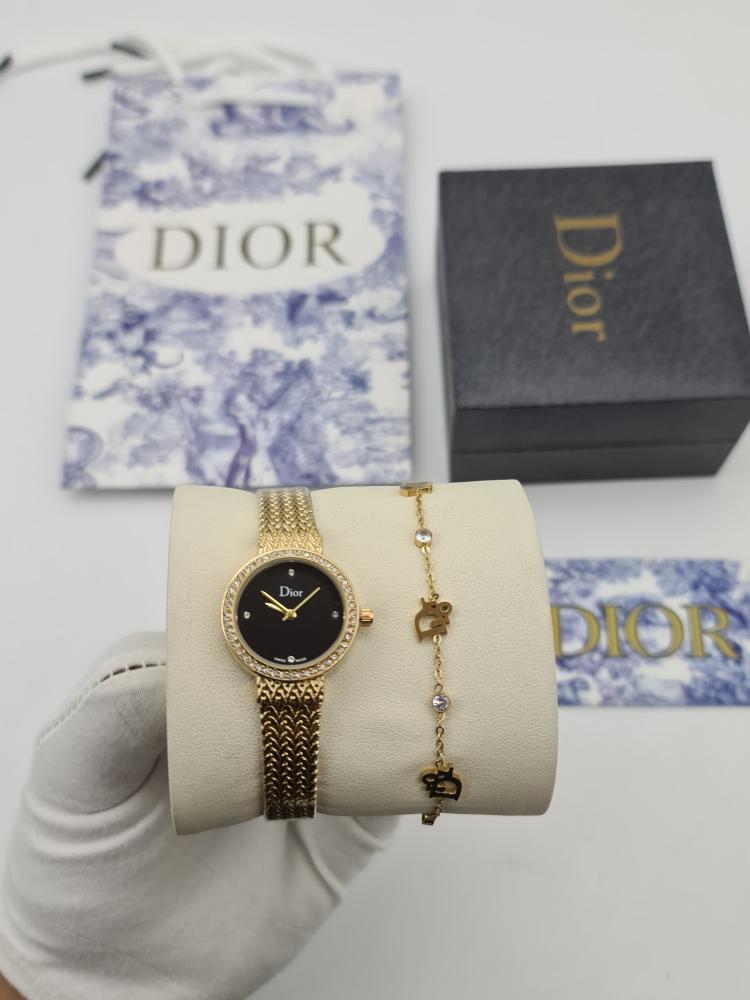 Women's watch with bracelet Dior brand