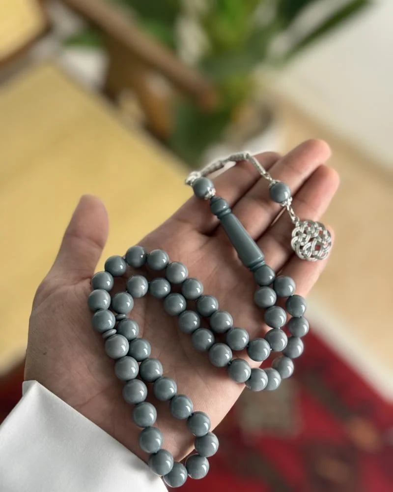 سبحة بكلايت رمادي