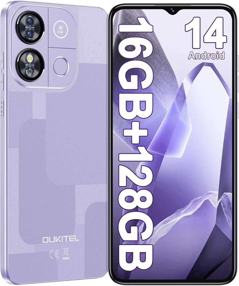 اوكتيل C57 PRO جوال ثنائي الشريحة يدعم تقنية 4G سعة 128 جيجابايت رام 4+12 جيجابايت