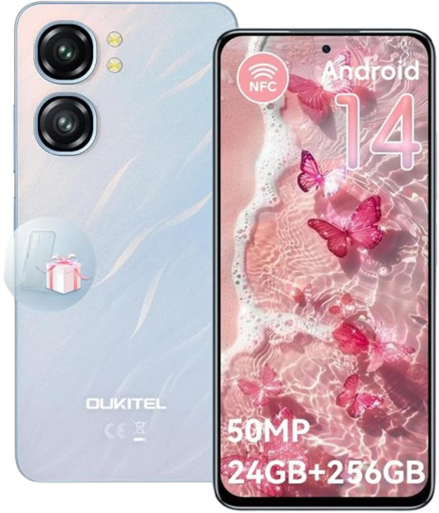 اوكيتيل C58 PRO جوال ثنائي الشريحة يدعم تقنية 4G سعة 256 جيجابايت رام 6+18 جيجابايت