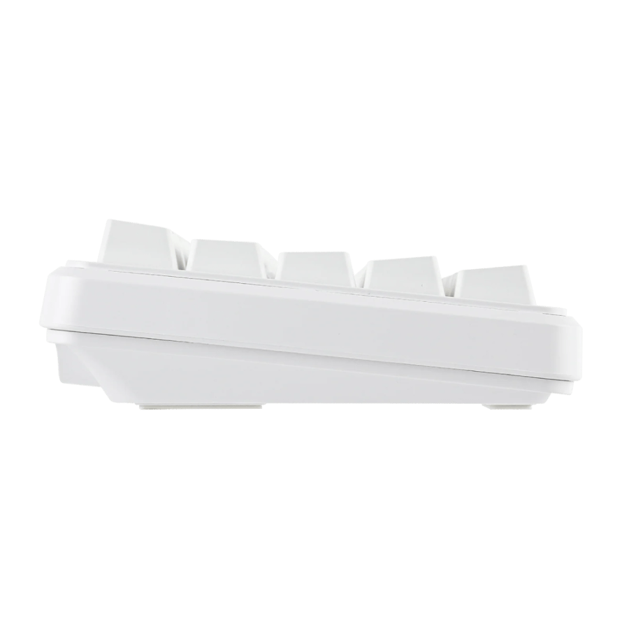(AJAZZ AK680 MAX Magnetic switch 0.01mm 8K Wireless (White احرف عربي انجليزي
