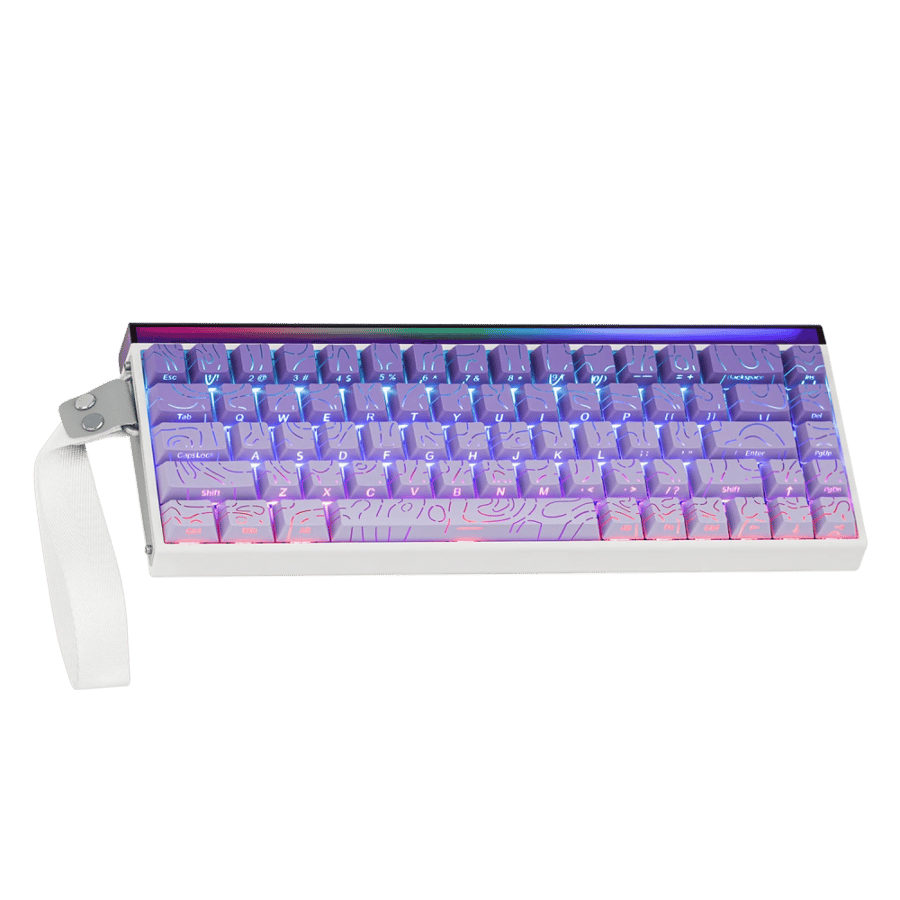 Aula Hero68 HE Magnetic keyboard (Purple-Contours)