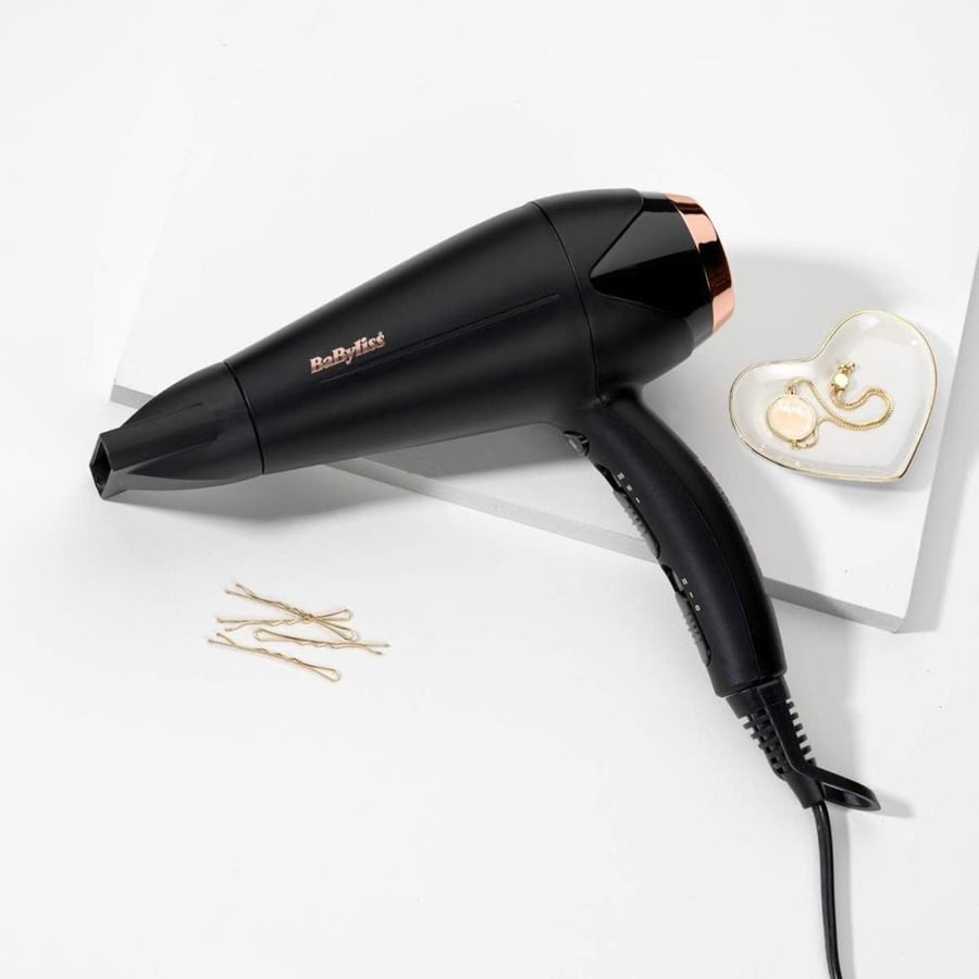 BaByliss hair dryer DC Motor, 2200 watts, 3 D570SDE