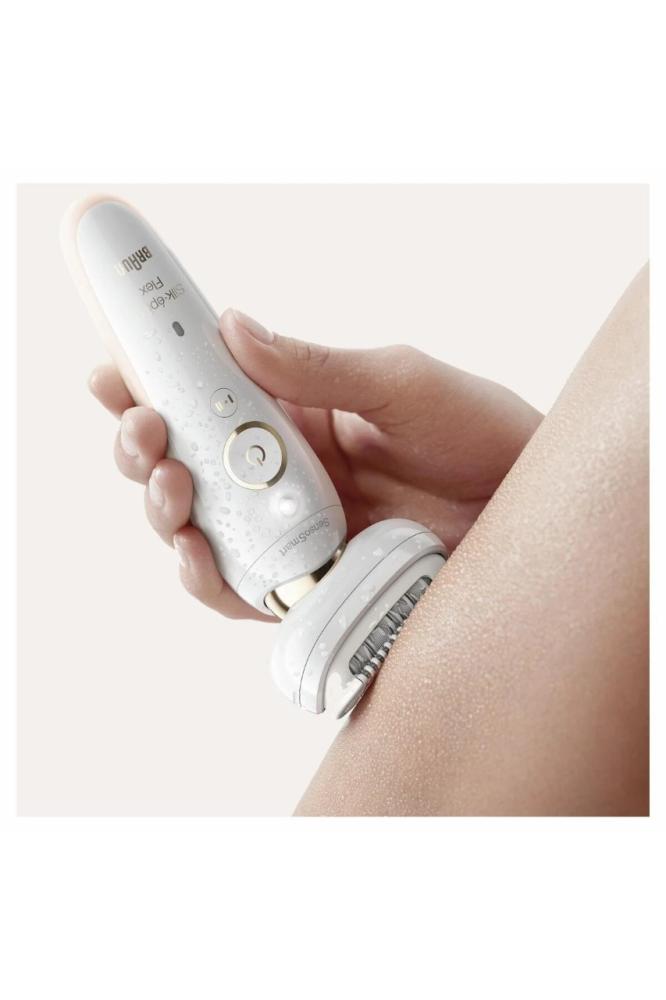 Braun Silk-épil 9 Flex 9-002: جهاز إزالة الشعر برأس مرن 360° للاستخدام الرطب والجاف