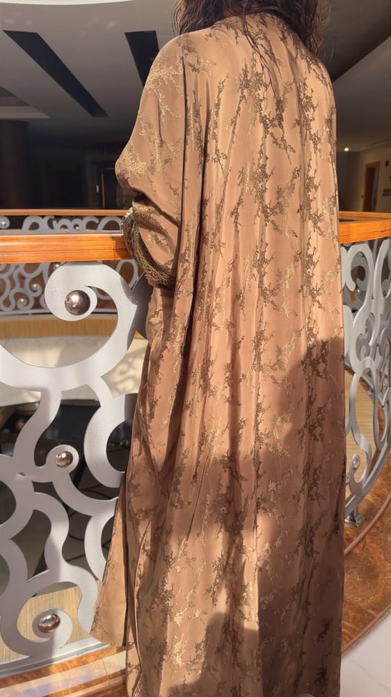 عباية زيتي LA54