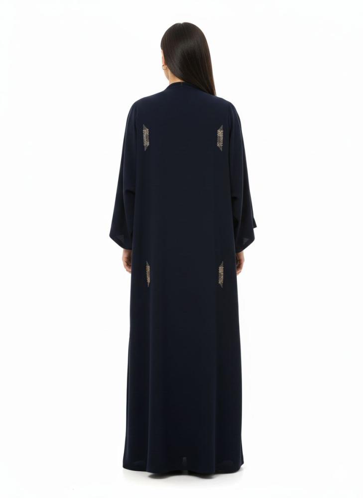 Washed crepe abaya شك