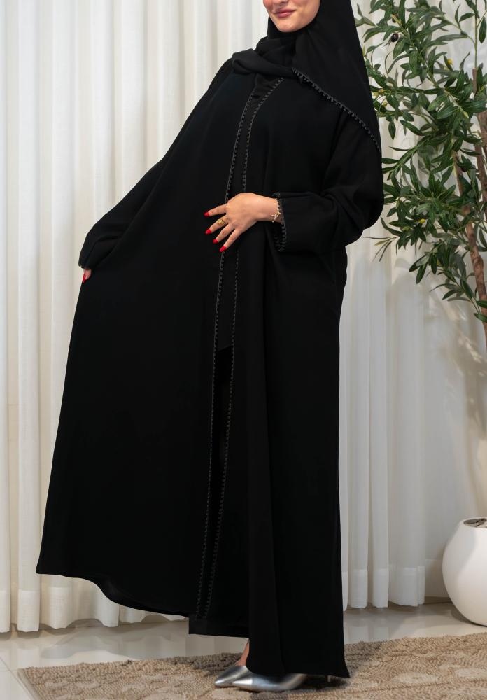عباية كريب سرميك