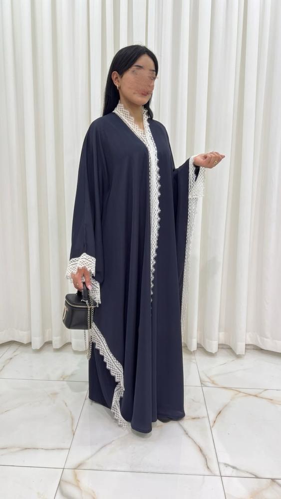 عباية كريب كتان