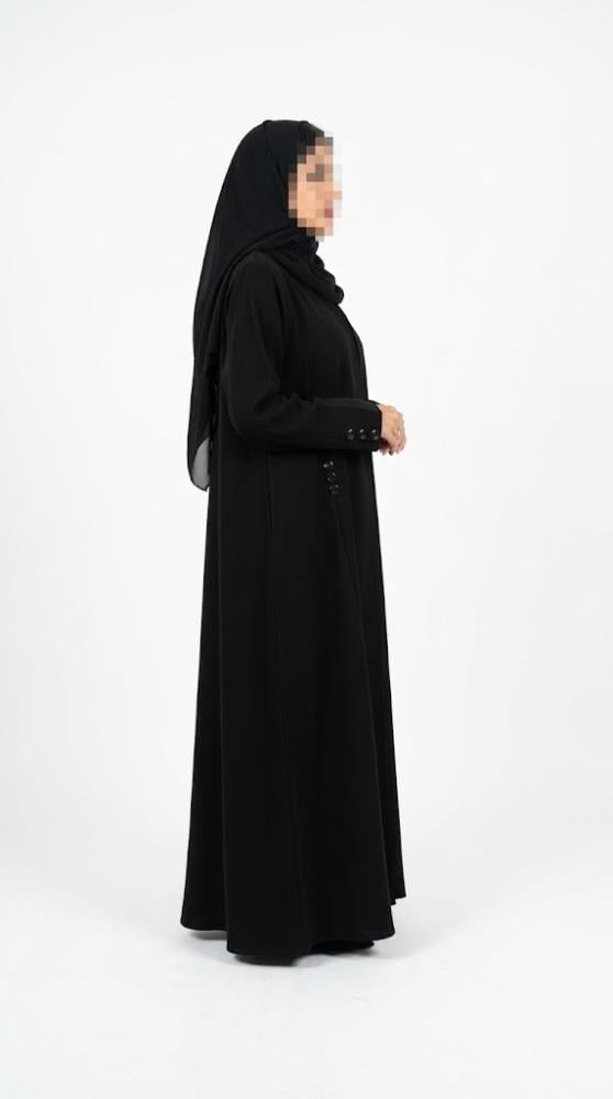 عباية كريب كتان