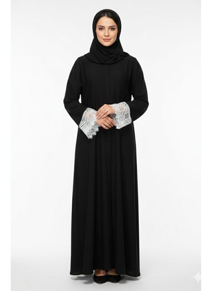 عباية كريب سرميك