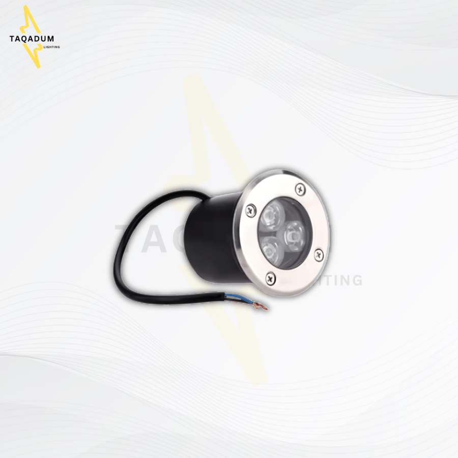 إنارة دفن عدسات , سبوت دفن دائري ,إنارة حدائق دفن ,انارة دفن ,دفن IP65