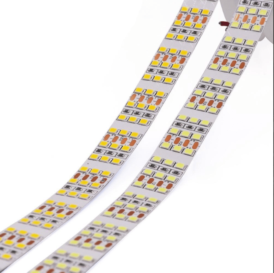 شريط إضاءة LED لاصق عريض 10 متر | 30 واط | 24V | SMD ثلاثي الخطوط | متوفر 3000K و4000K