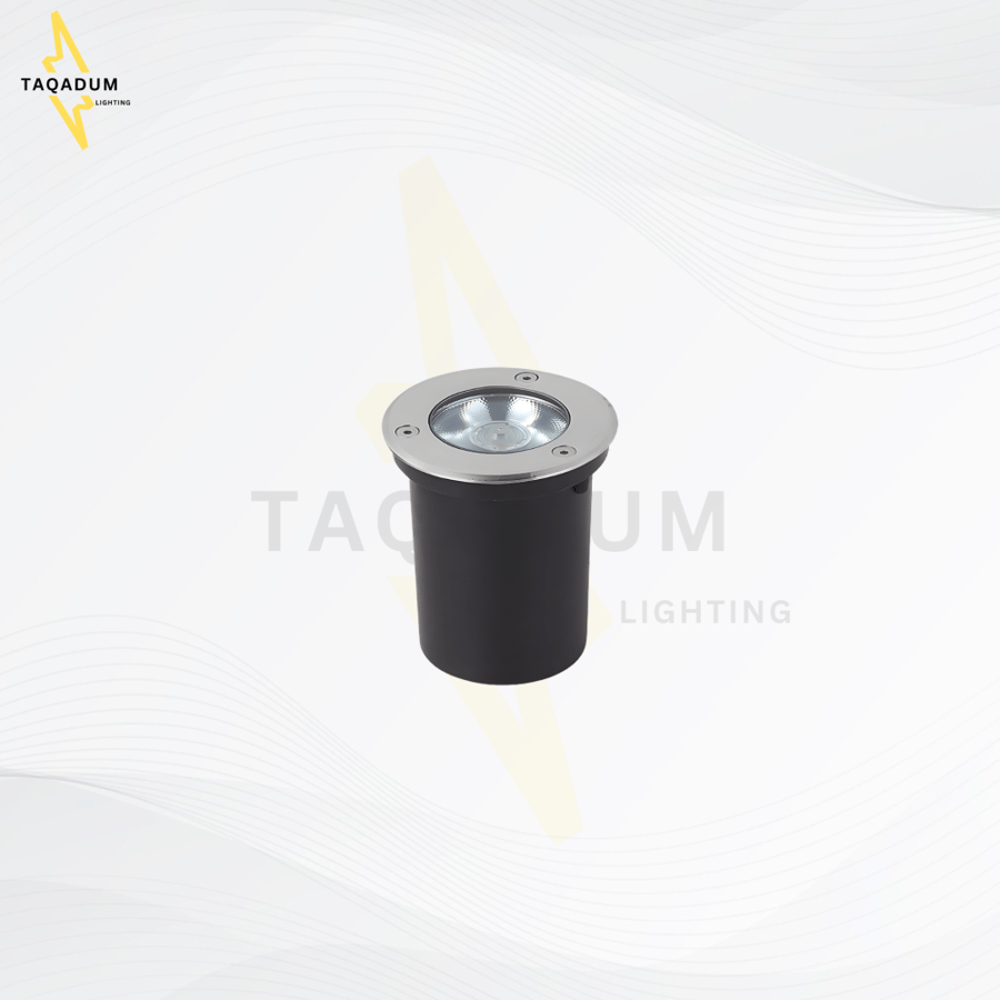 إنارة دفن دائري , سبوت دفن دائري ,إنارة حدائق دفن ,انارة دفن ,دفن IP65