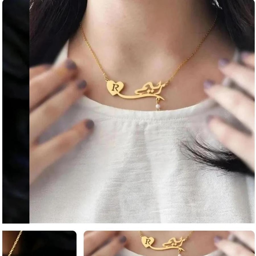 Women's chains with name