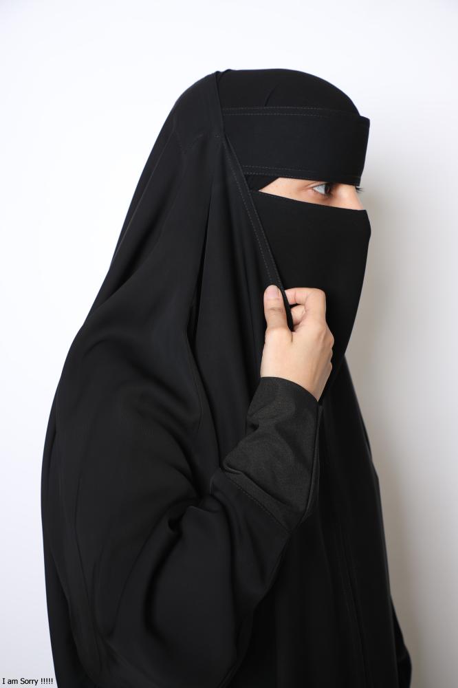 عباية راس اسلامي كم كلوش كبك فرسان