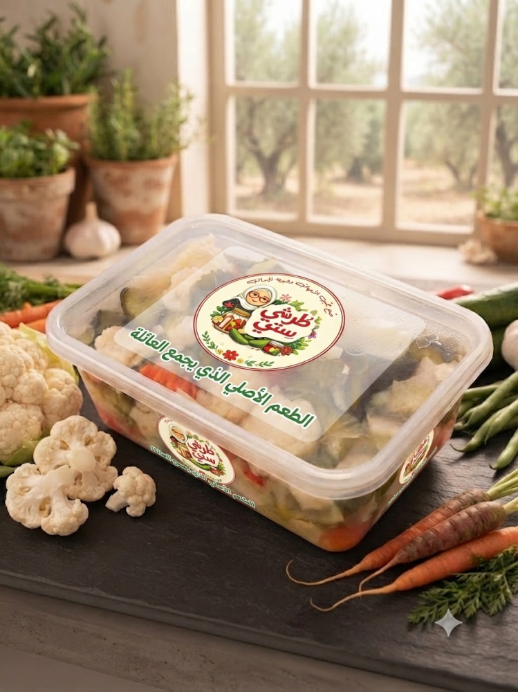 طرشي مشكل  علبة صغيرة