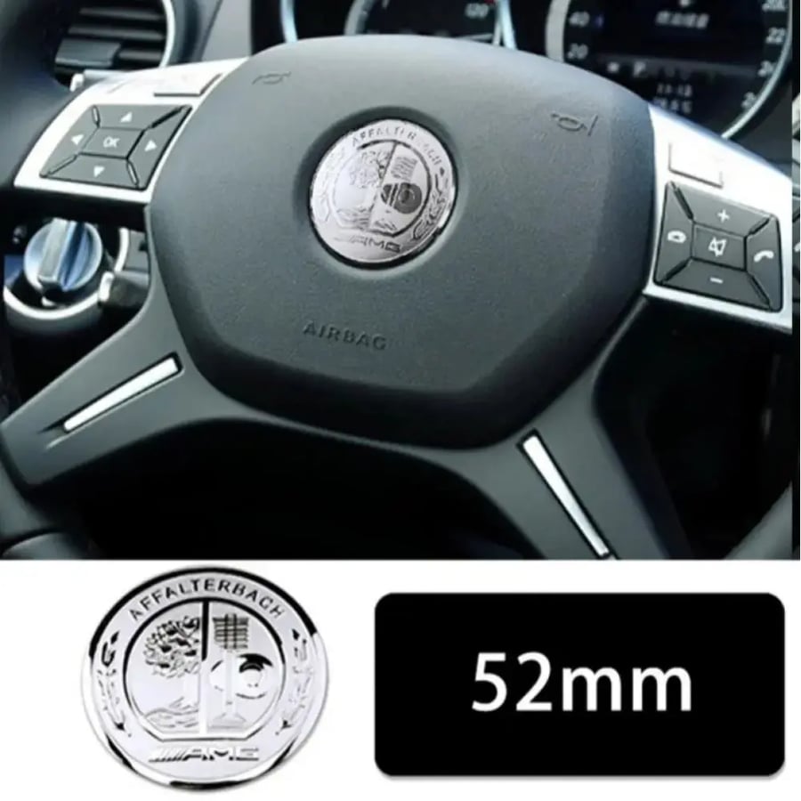 شعار طارة مرسيدس AMG الحجم 52mm