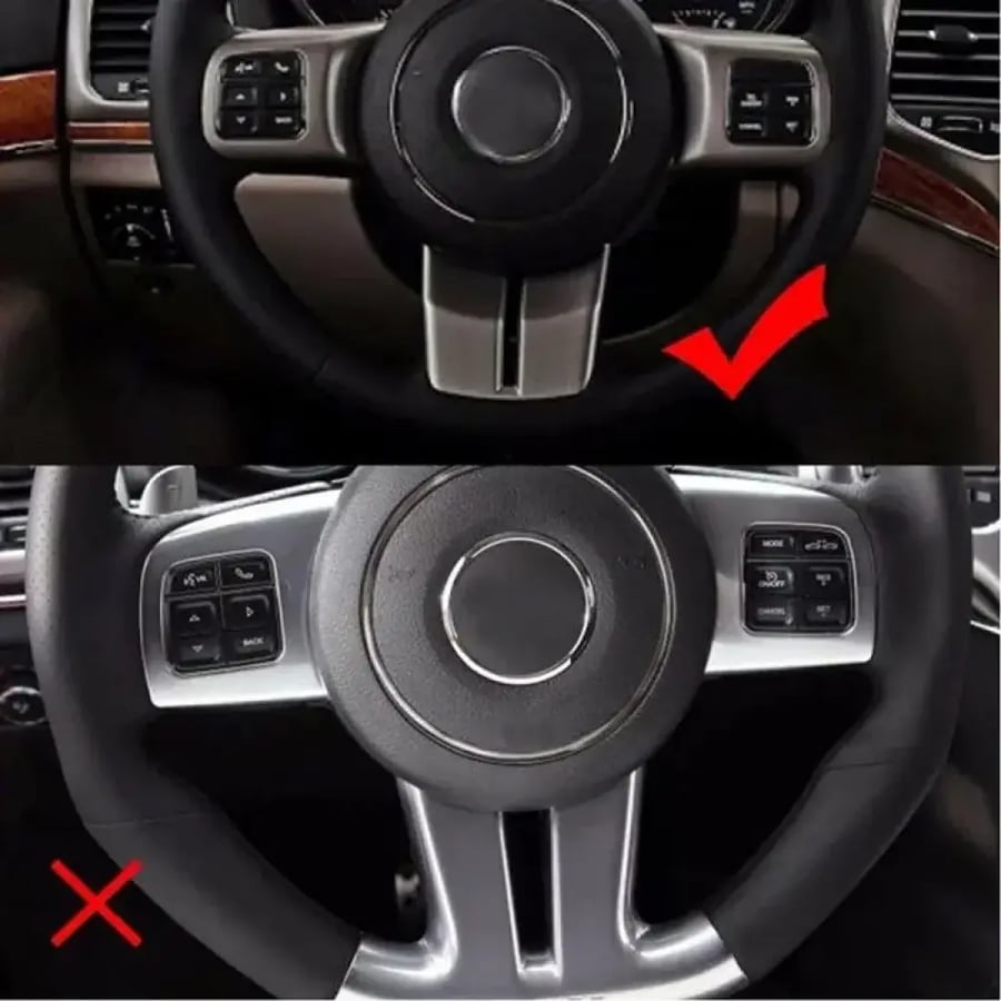 ديكور طارة JEEP جيب – شيروكي – رانجلر- كومباس – باتريوت – ليبرتي (لهذا الشكل)
