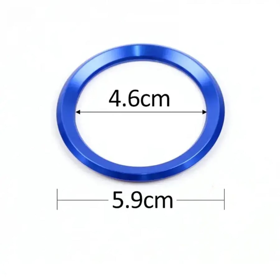 ديكور شعار طارة BMW من المينيوم الحجم 60mm
