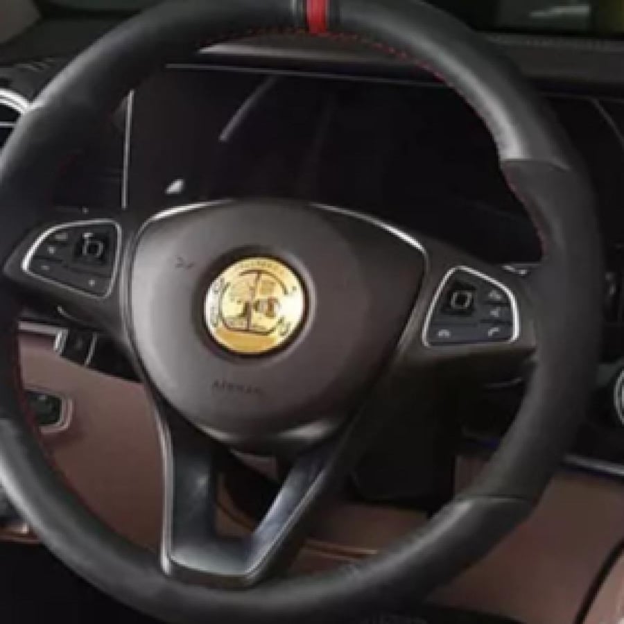 شعار طارة مرسيدس AMG – الحجم 57mm