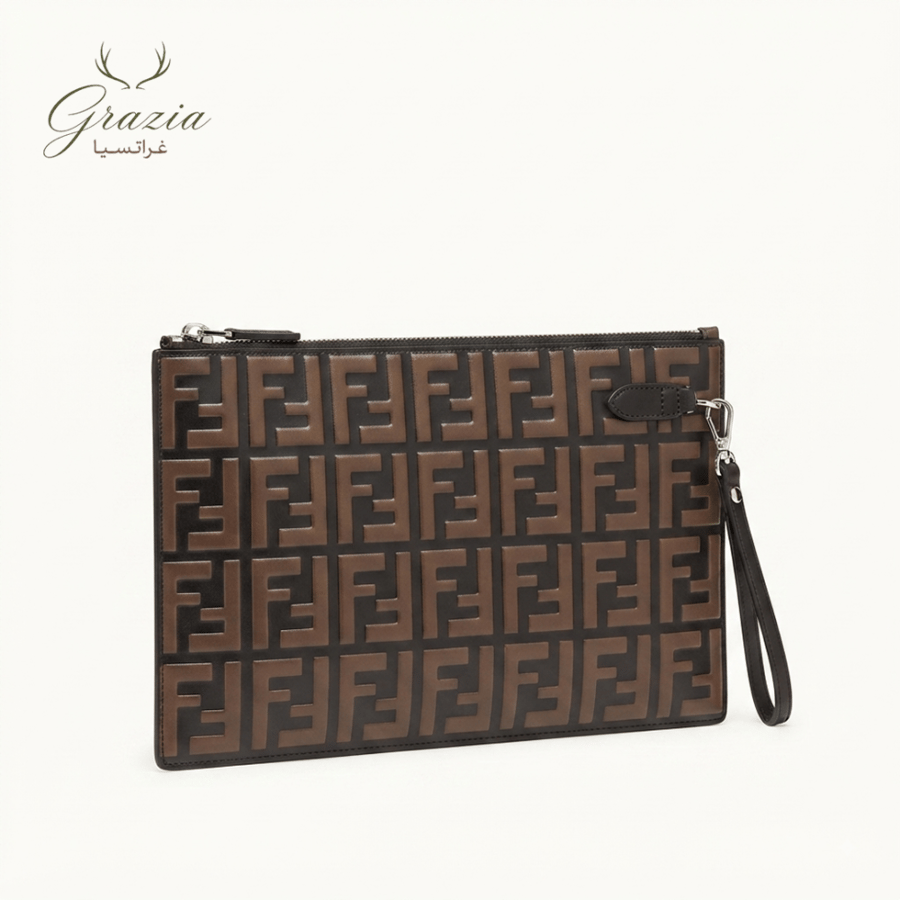 Fendi FF Flat Pouch