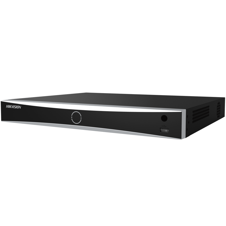 جهاز تسجيل شبكي ذكي هيكفيجن NVR بـ8 قنوات و8 منافذ PoE وتقنية AcuSense - DS-7608NXI-K2/8P(E)(STD)