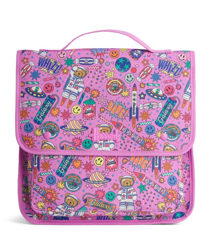 Harrods pink pop rocket bags