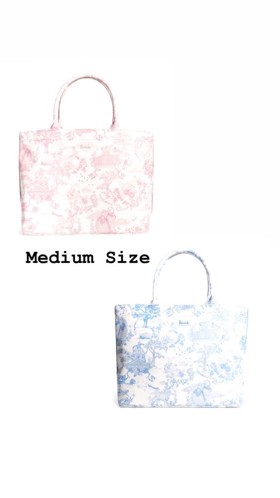 Harrods New Toile Bags