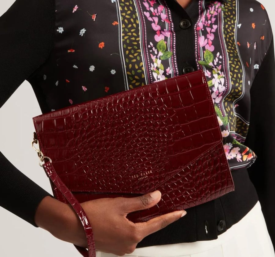 Ted Baker Wine Red Bags