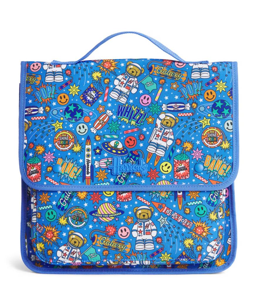 Harrods blue pop rocket bags