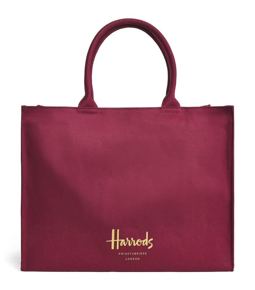 Harrods Classic Burgundy bags