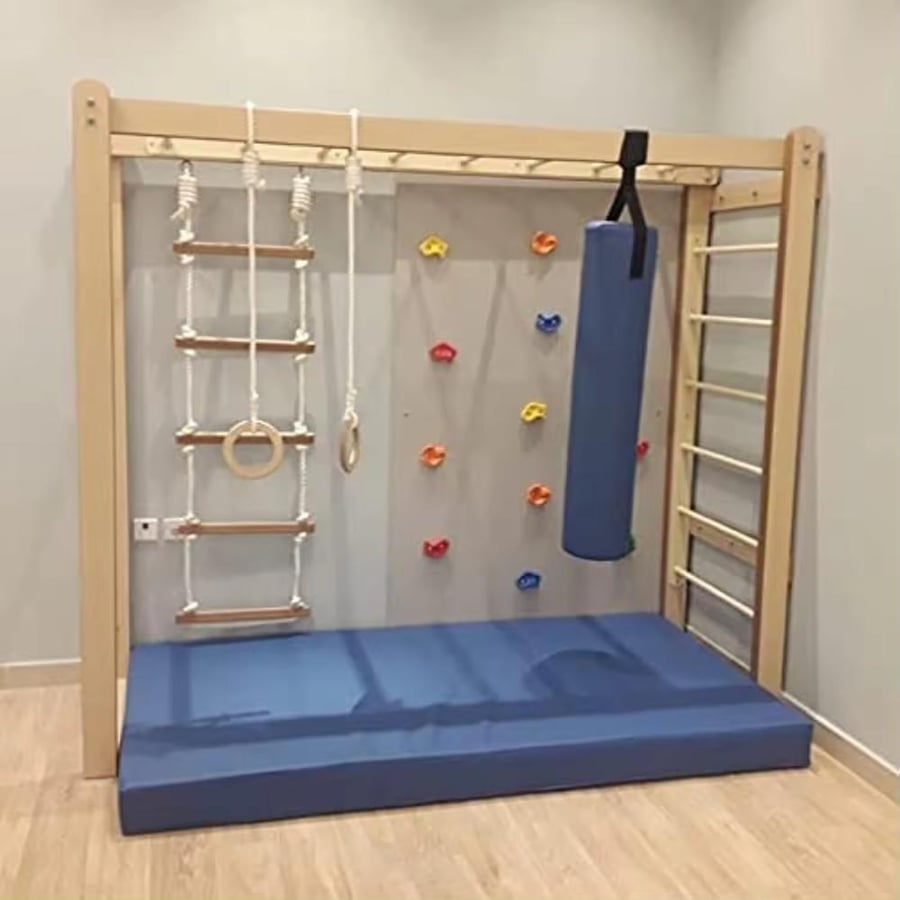 Children's climbing playhouse