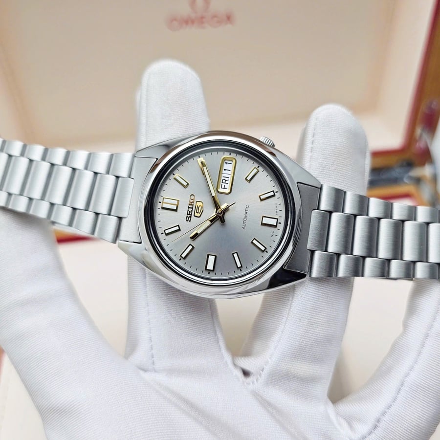ساعة سيكو 5 أوتوماتيكية رجالية - SNXS75K1.A