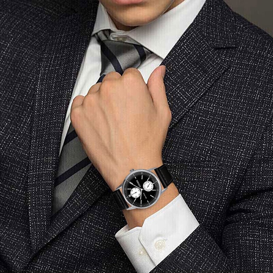 ساعة سيتيزن ايكو درايف رجالية - BU3020-15E