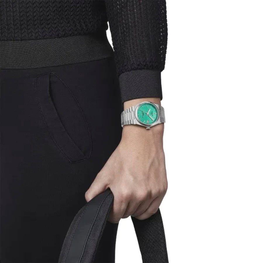 ساعة تيسو بي ار اكس أوتوماتيكية رجالية – T1372071109101.B