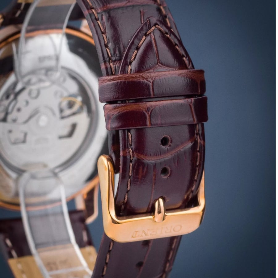 ساعة أورينت كلاسيك قلب مفتوح أوتوماتيكية رجالية - RA-AG0012S10B.A