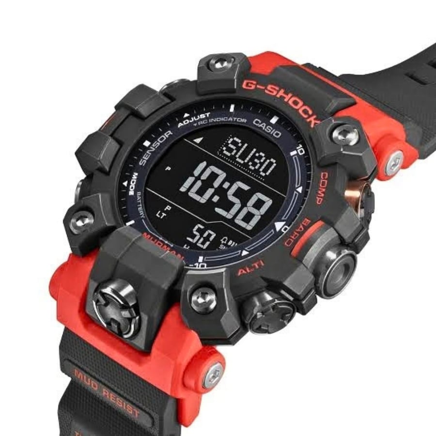 ساعة كاسيو جي-شوك ماستر أوف جي كوارتز رجالية - ‎ GW-9500-1A4JF.B