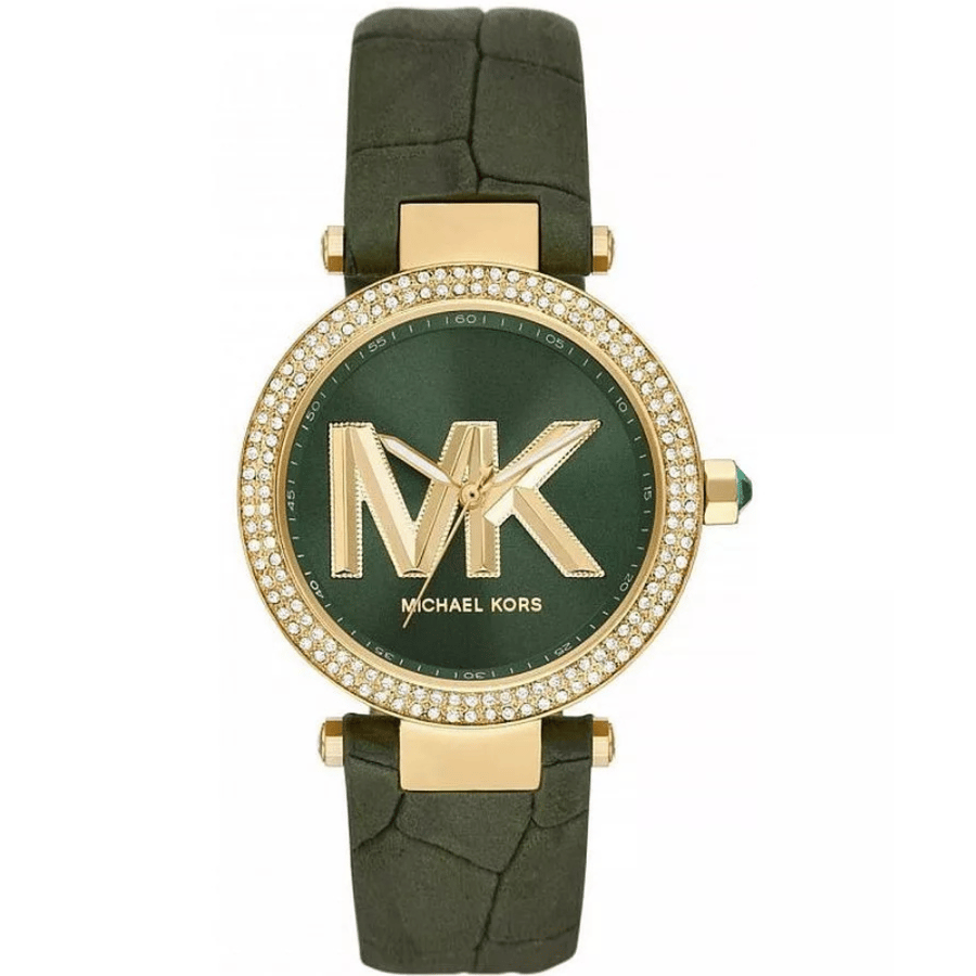 ساعة مايكل كورس باركر بافية كوارتز نسائية - MK4724.B