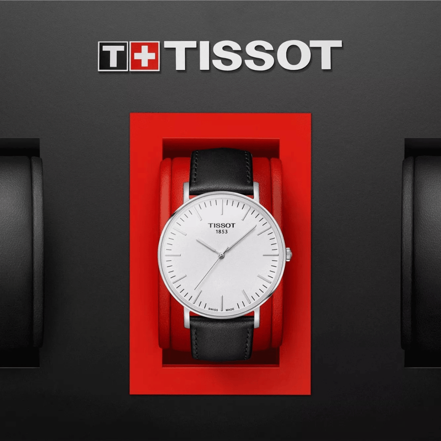 ساعة تيسو إفري تايم كوارتز رجالية – T1096101603100