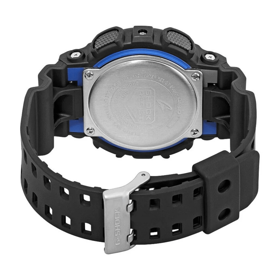 ساعة كاسيو جي شوك رقمية رجالية - GA-100-1A2DR.B