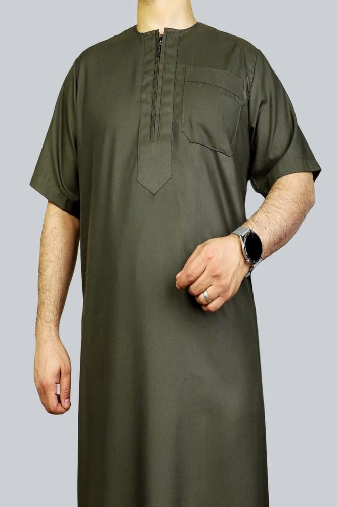 قميص نوم سحاب الرسالة رجالي