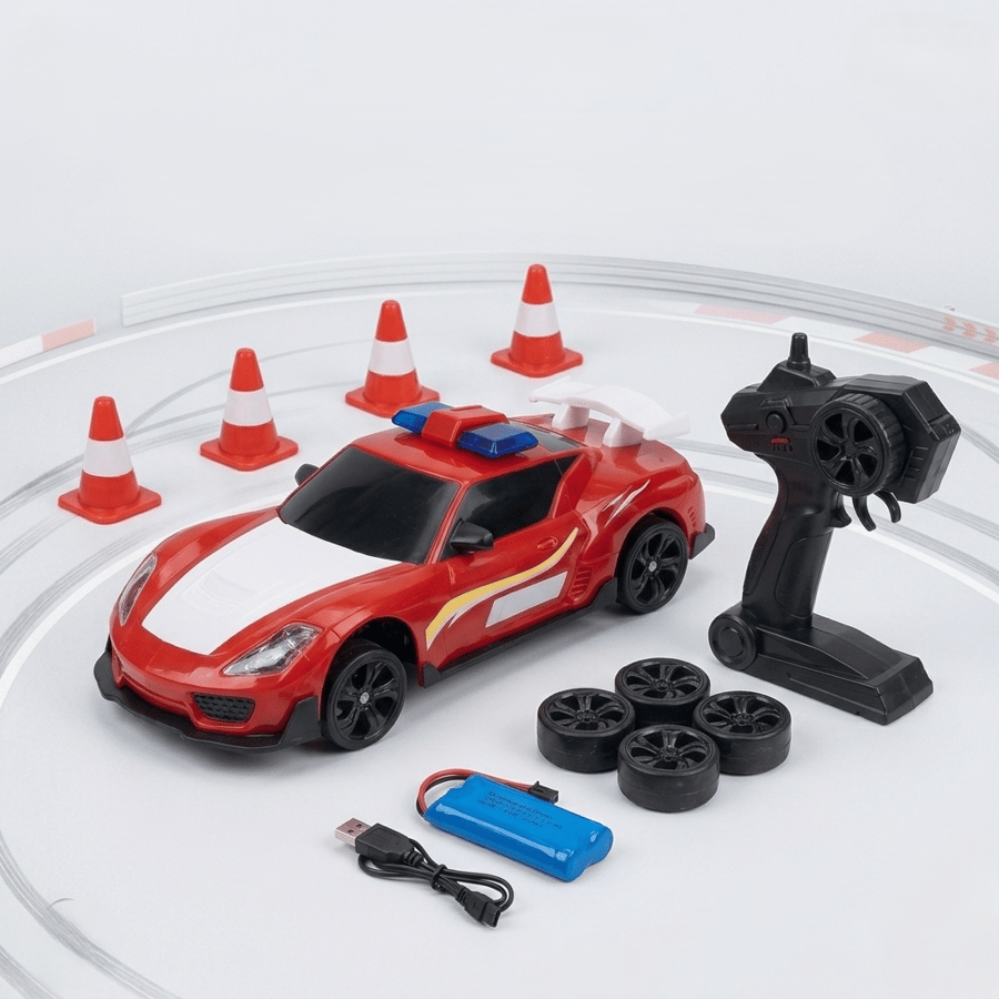 سيارة ريموت كنترول دريفت AE-86 ياباني 4WD — إضاءة LED وشحن USB 🏁