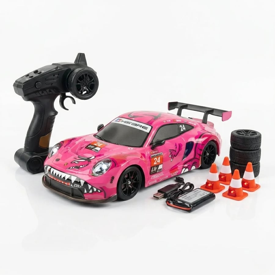 سيارة سباق رياضية بالتحكم عن بعد للأطفال 4WD مقاس 1:16