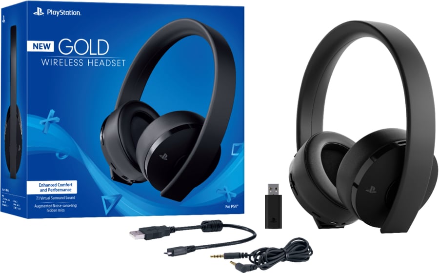 سماعة SONY PS4 GOLD اللاسلكية