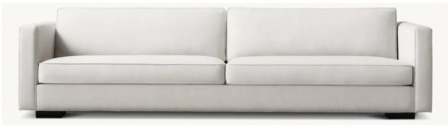 Two-seater sofa 190 cm - off white