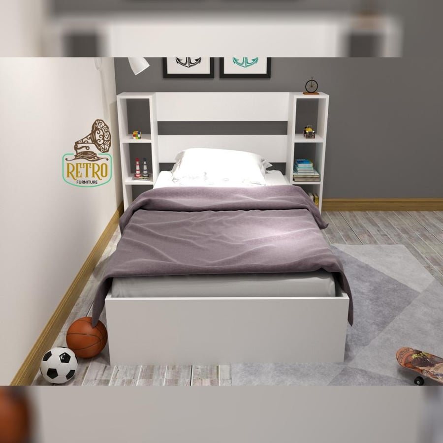 احصل على سرير بتصميم بسيط و مميز تلبي جميع احتياجاتك